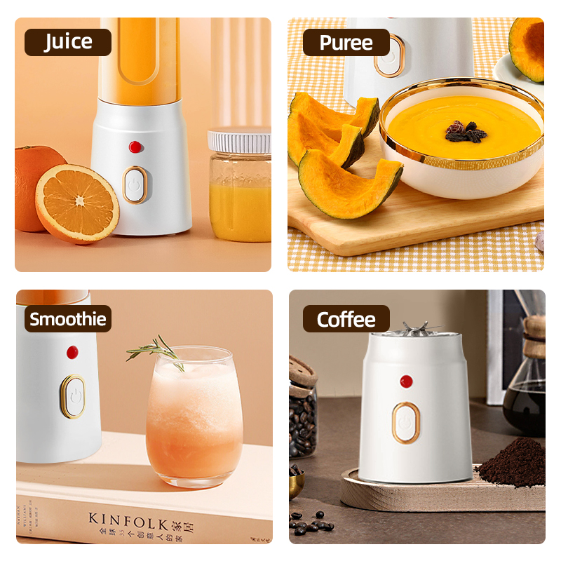 450ml Portable Blender 10 Blad - Portable Blender Usb Rechargeable ulasan dan harga