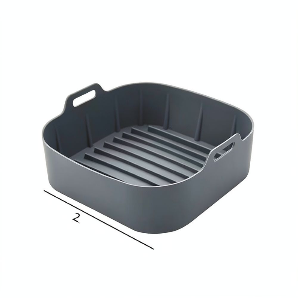 Square Silicone Air Fryer Bask - Air Fryer Silicone Pot Liner ulasan dan harga