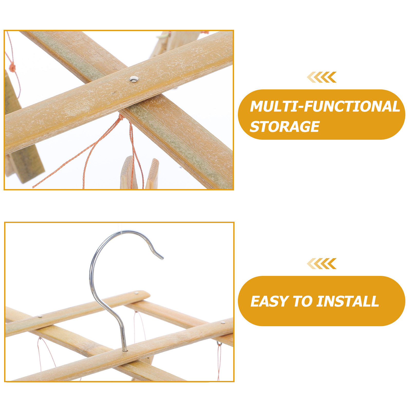 16 Peg Multi Functional Bamboo - Laundry ulasan dan harga