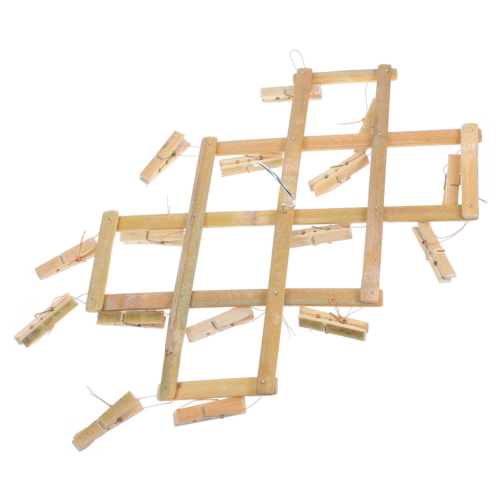 16 Peg Multi Functional Bamboo - Laundry ulasan dan harga