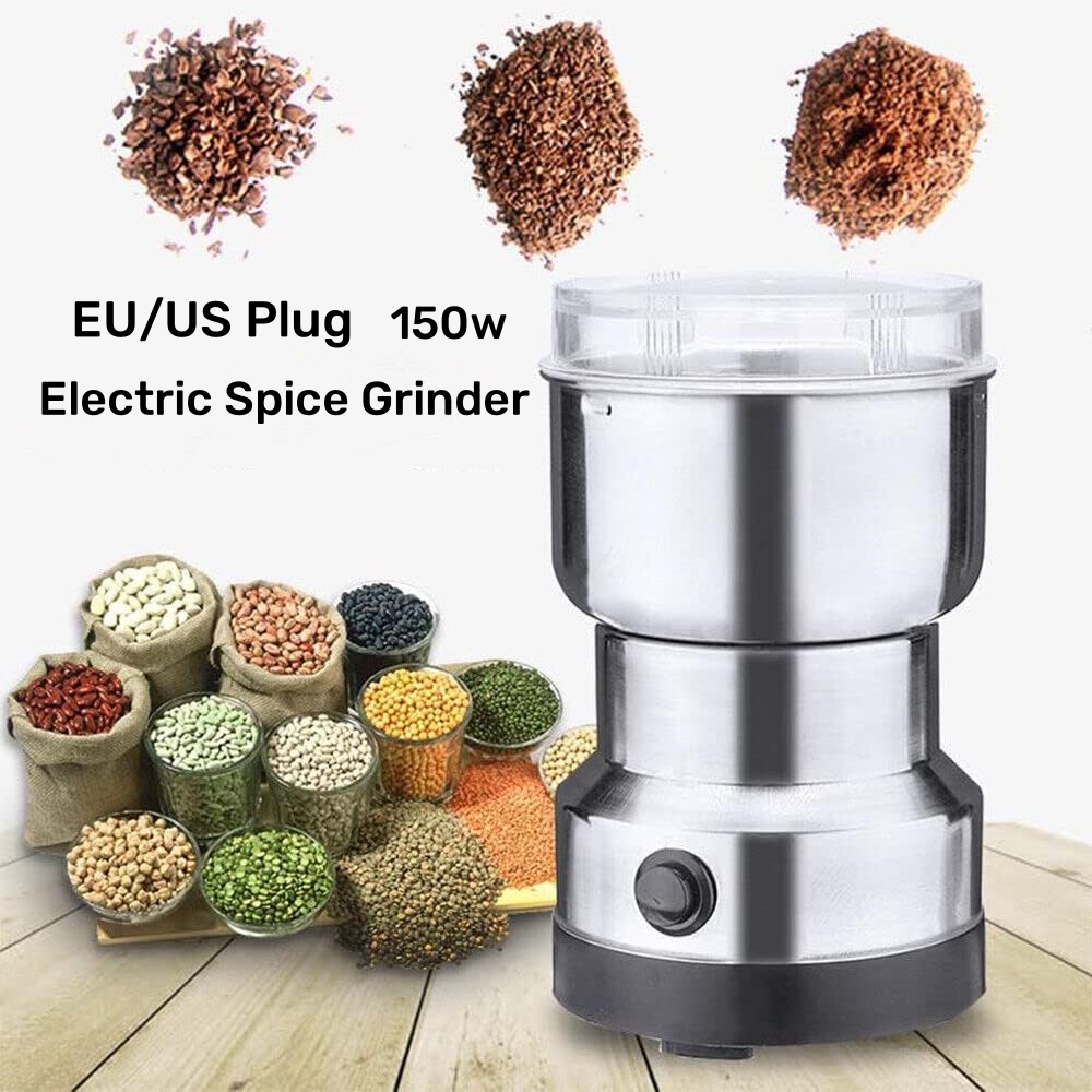 Kitchen Multifunctional 4 Blad - Coffee Bean Grinder Electric ulasan dan harga