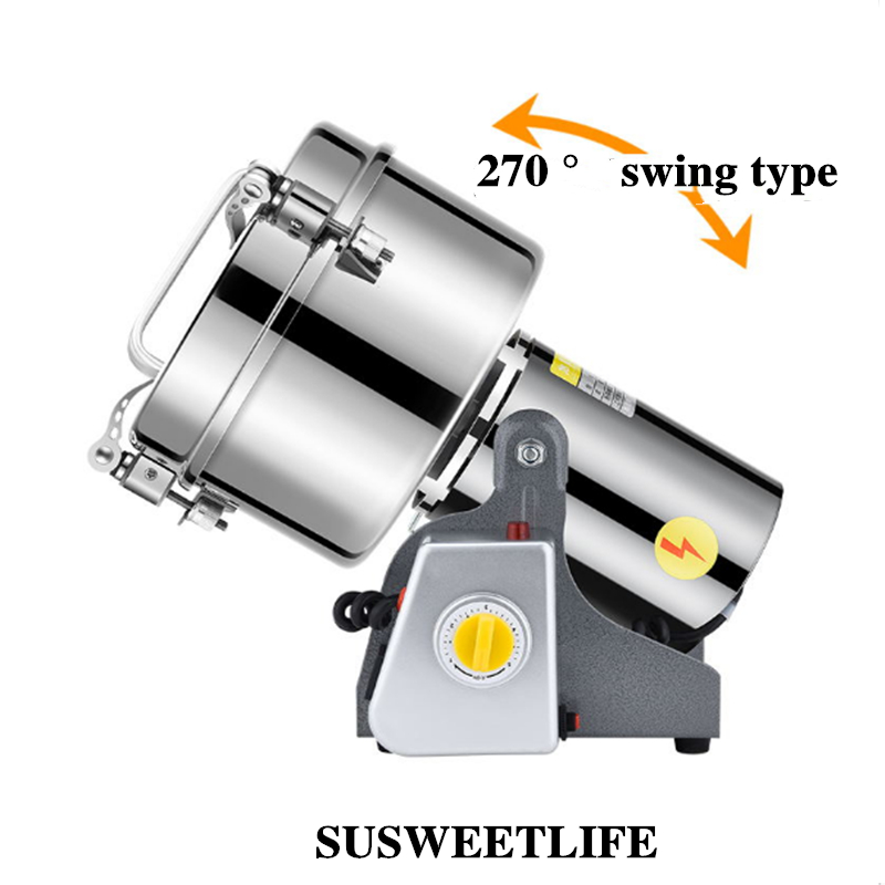 2500G Stainless Steel Food Gri - Coffee Bean Grinder Electric ulasan dan harga